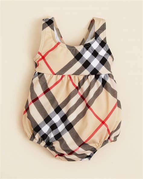 baby burberry bathing suit